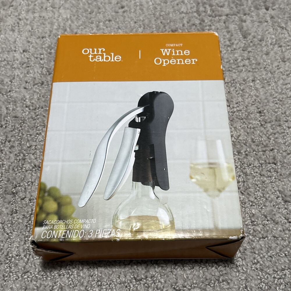 Our Table By Bed Bath And Beyond Compact Wine Opener